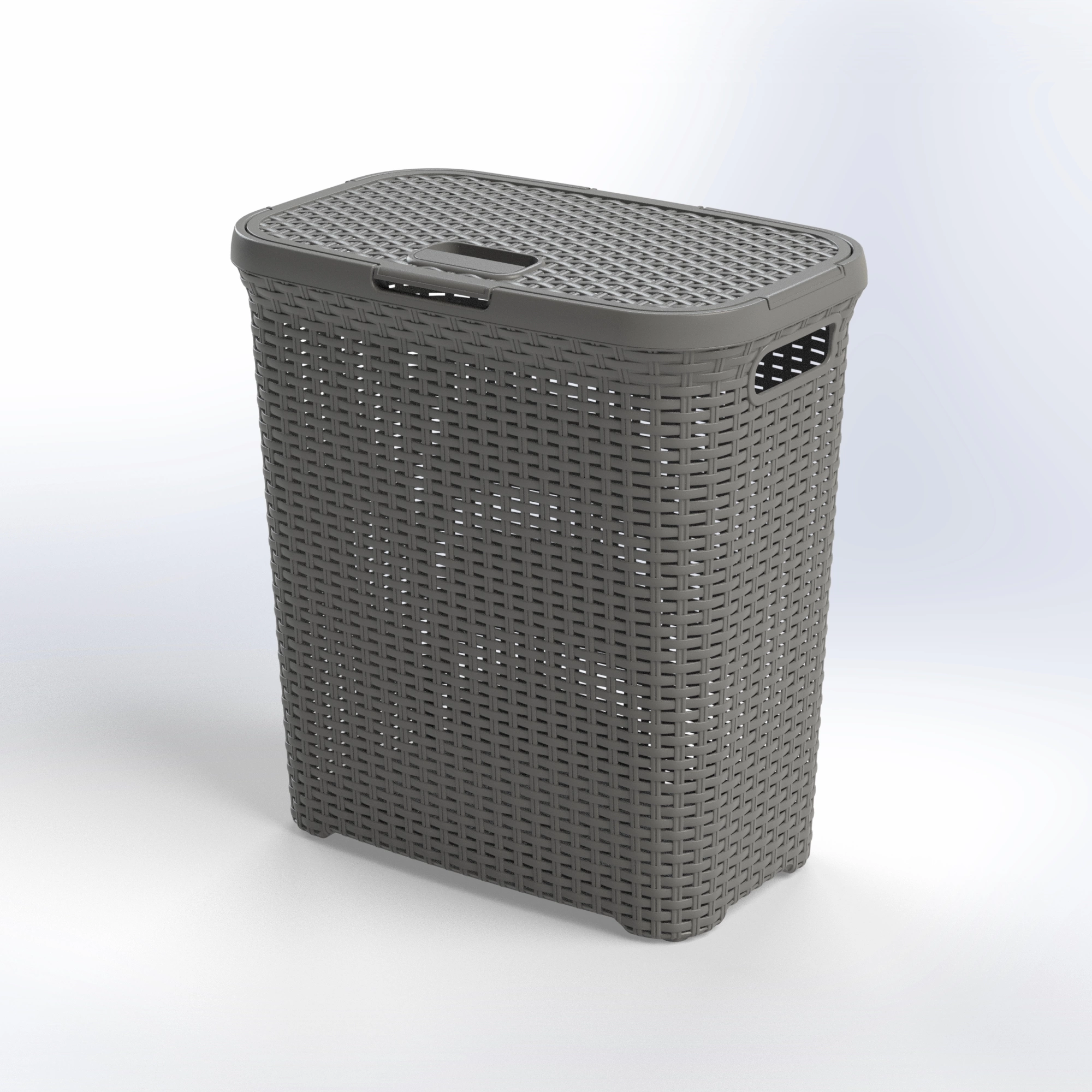 Maxi | Rattan Laundry Basket With Cover