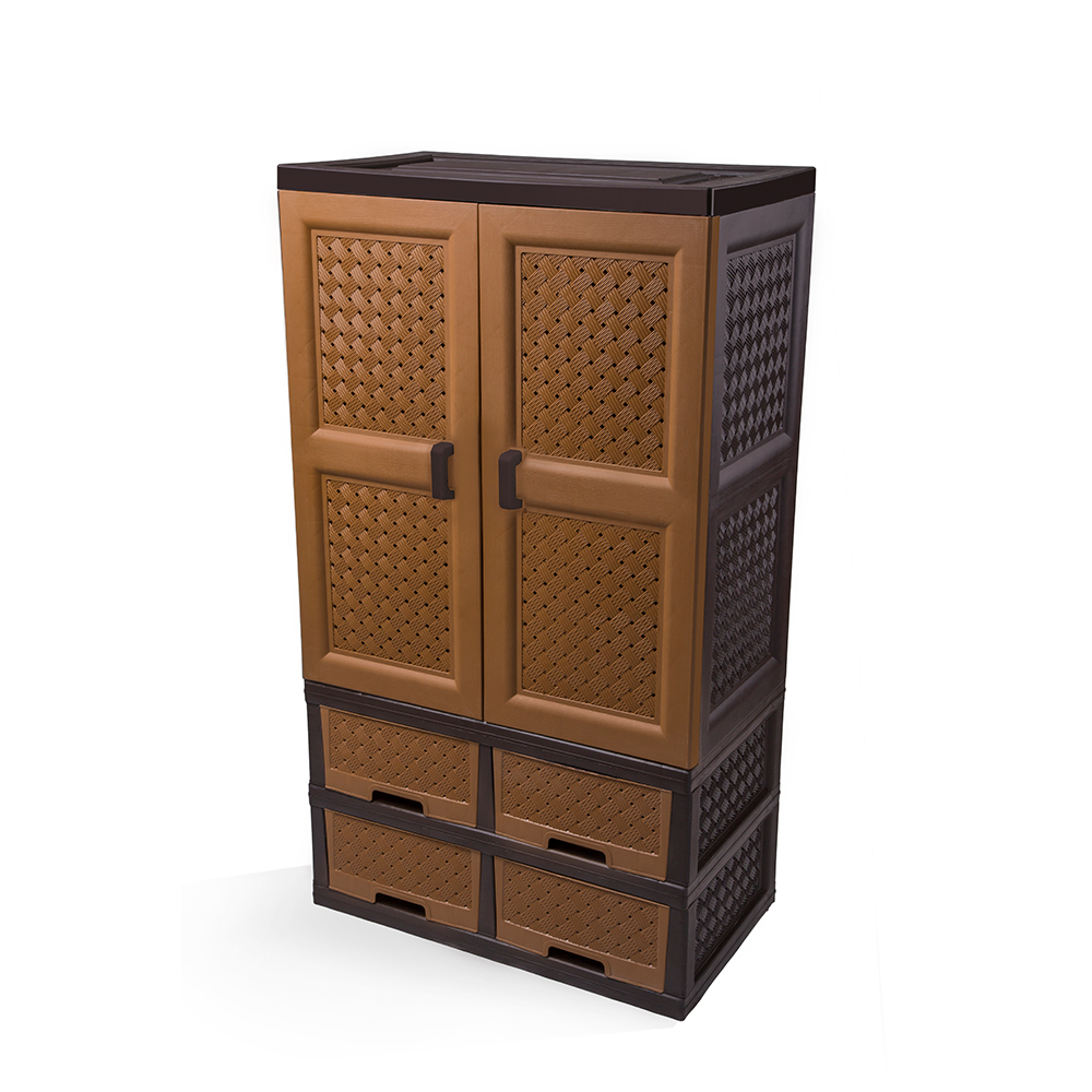 Classic wardrobe with four Drawers
